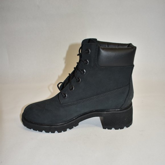 TIMBERLAND WOMEN'S KINSLEY 6-INCH WATERPROOF BOOTS Black Size 9 US - Picture 4 of 10